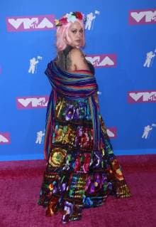 NEW YORK, NY - AUGUST 20: Lily Barrios arriving at the 2018 MTV Video Music Awards at Radio City Music Hall in New York City on August 20, 2018. Copyright: xDiegoxCorredorx
