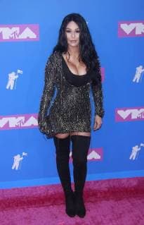NEW YORK, NY - AUGUST 20: Jennifer Farley arriving at the 2018 MTV Video Music Awards at Radio City Music Hall in New York City on August 20, 2018. Copyright: xDiegoxCorredorx