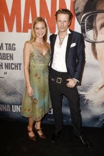 Anna Unterberger und Alexander Scheer bei der Premiere des Kinofilms Gundermann im Kino in der Kulturbrauerei. Berlin, 23.08.2018