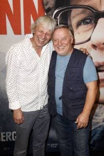 Andreas Dresen und Axel Prahl bei der Premiere des Kinofilms Gundermann im Kino in der Kulturbrauerei. Berlin, 23.08.2018
