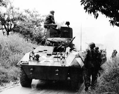 - CONGO (FILE) : This file picture dated 21 February 1961 is about Katanga unrest. On the picture : Katanga army armoured vehicle in search of Baluba rebels. ARCHIVES  x34583096x