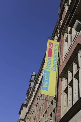 Deutschland, Berlin-Mitte, Reinhardtstr., Bundesgeschäftsstelle Parteizentrale der FDP.22.08.2018