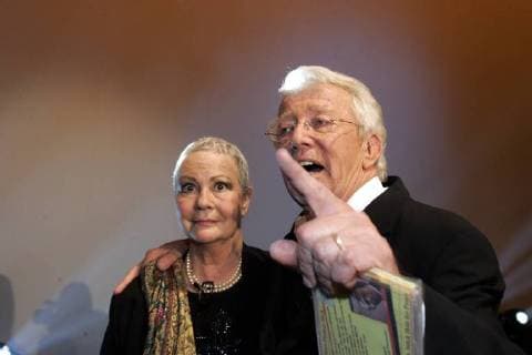 Eventpress Gentzel, 18.11.2007, ZDF Livesendung Melodie für Millionen. aus der Messehalle Erfurt, Dieter Thomas Heck nach seiner letzten Sendung mit seiner an Krebs erkrankten Frau Ragnhild Heck ZDF Liveübertragung 18.11.2007 um 20.15 Uhr Portrait, Portraet, Prominent, Promi,Fernsehen *** Eventpress Gentzel 18 11 2007 ZDF live broadcast Melody for millions from the Erfurt Exhibition Hall Dieter Thomas Heck after his last show with his wife Ragnhild Heck suffering from cancer ZDF live broadcast 18 11 2007 at 20 15 h Portrait Portrait Prominent Celebrity Television