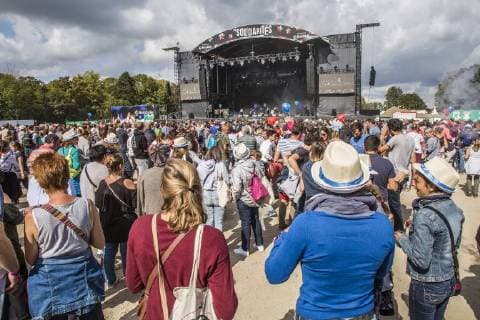 Illustration picture shows the 7th edition of the Solidarites de Namur music festival event at Namur citadel, Saturday 25 August 2018.  HATIMxKAGHAT 05413389