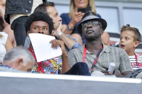 Lilian Thuram FOOTBALL : OGC Nice vs Dijon - Ligue 1 Conforama - Nice - 25 08 2018 NorbertScanella Panoramic 