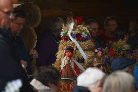 August 26, 2018 - Edmonton, Canada - Members of the Polish diaspora in Edmonton during the Harvest Festivals 2018 organised by the Polish Historical Society at Wawel Country Lodge in Edmonton..On Sunday, August 26, 2018, in Edmonton, Alberta, Canada. Edmonton Canada  - ZUMAn230 20180826_zaa_n230_412 Copyright: xArturxWidakx