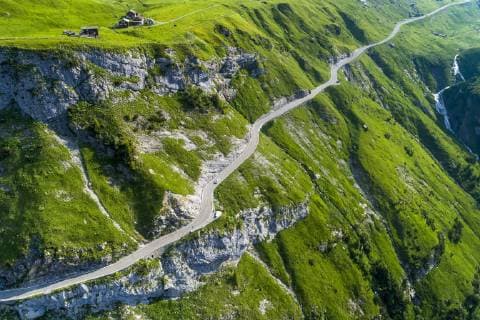 Switzerland, Canton of Uri, Glarus Alps, Schaechental, Klausen Pass  STSF01655