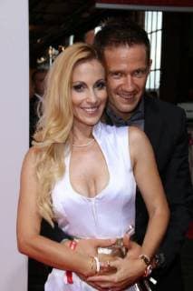 Andrea Kaiser und ihr Ehemann Sebastien Ogier bei der Verleihung vom Sport Bild Award am 27.08.2018 in Hamburg Sportbild Award 2018 Verleihung in Hamburg