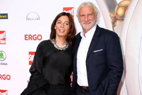 Rudi und Sabrina Völler bei der Verleihung vom Sport Bild Award am 27.08.2018 in Hamburg Sportbild Award 2018 Verleihung in Hamburg