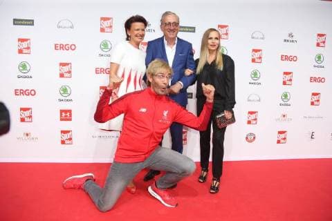 Hamburg Matze Knop Margit Tönnies Alfred Draxler Regina Halmich Verleihung des Sport Bild Award in der Fischauktionshalle Große Elbstraße in Hamburg am 27.8.2018