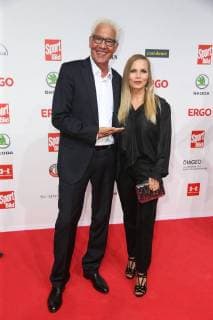 Hamburg Bernt Bönte und Regina Halmich Verleihung des Sport Bild Award in der Fischauktionshalle Große Elbstraße in Hamburg am 27.8.2018
