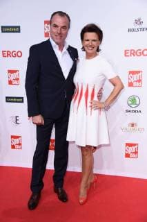 Clemens Toennies mit Ehefrau Margit Toennies beim Sport Bild Award in der Fischauktionshalle in Hamburg am 27.08.2018