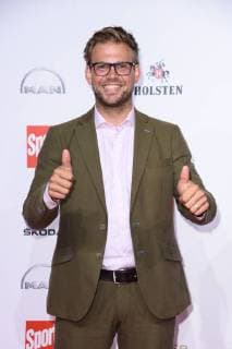 Moritz Fuerste beim Sport Bild Award in der Fischauktionshalle in Hamburg am 27.08.2018