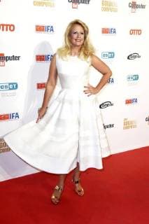 Barbara Schöneberger bei der 21. Preisverleihung Der Goldene Computer 2018 im Axel-Springer-Haus. Berlin, 28.08.2018