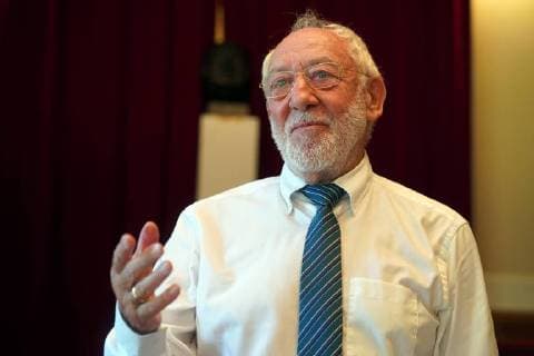 Entertainment Bilder des Tages 29.08.2018,Berlin,Deutschland,GER, Schlosspark Theater, Jahrespressekonferenz, Vorstellung des Spielplans 2018-2019,Foto: Intendant Dieter Hallervorden *** 29 08 2018 Berlin Germany GER Schlosspark Theater Annual Press Conference Presentation of the 2018 2019 2019 Photo Director Dieter Hallervorden