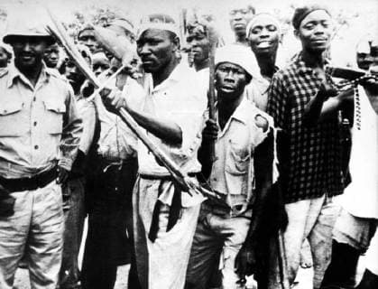 - CONGO (FILE) : This file picture dated 2 November 1960 is about the Congo Crisis. The Congo Crisis is an unrest period after Congo Independence. On the picture : soldier from the United Nations Ethiopian troops with Baluba (ethnic group). They re wearing a white headband, recognition sign of the Baluba. This picture appeared into a white book made by the Kantaga Government to denounce the passivity of United Nation troops at Katanga. ARCHIVES  x37606913x