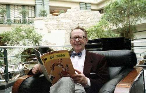 - BELGIUM (FILE) : This file picture dated 31 March 1993 shows the Belgian cartoonist Morris (1923-2001). He created Lucky Luke and Rantanplan. On the picture : Morris holding the De Clown Rantanplan comic book. ARCHIVES  x37864023x