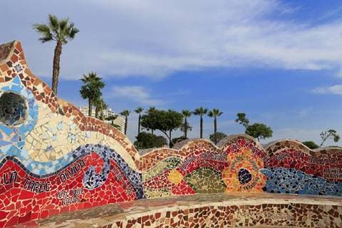 Parque de Amor, Mira Flores District, Lima, Peru, South America Copyright: RichardxCummins 776-5377 Editorial Use Only