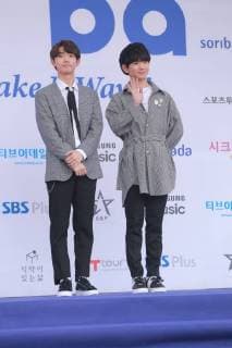 WANNA ONE,TWICE,MOMOLAND,MAMAMOO etc. attend 2018 Soribada Best K-Music Awards in Seoul, Korea on 30th August 2018.(China and Korea Rights Out)  2018083100103
