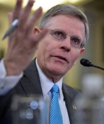 August 23, 2018 - Washington, District of Columbia, U.S. - Dr. Kelvin Droegemeier of Oklahoma appears before the Senate Committee on Commerce, Science, and Transportation as the nominee to be the Director of the Office of Science and Technology Policy on Thursday, August. 23, 2018 in the Russell Senate Office Building in Washington. Washington U.S. - ZUMAz03_ 20180823_sha_z03_297 Copyright: xBillxIngallsx
