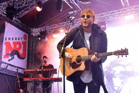 James Andrew Arthur zu Gast bei der ENERGY MUSIC TOUR 2018 in der Kulturbrauerei in Berlin am 01.09.2018