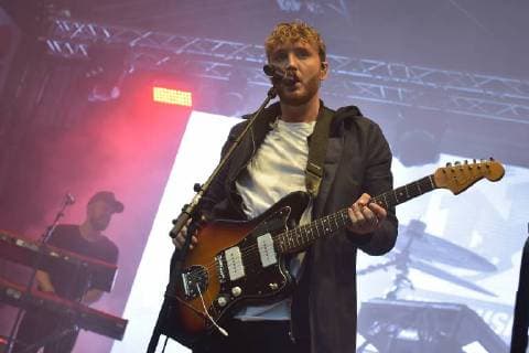 James Andrew Arthur Namika, buergerlich Hanan Hamdi zu Gast bei der ENERGY MUSIC TOUR 2018 in der Kulturbrauerei in Berlin am 01.09.2018
