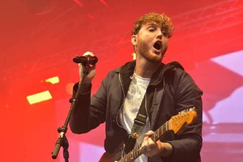 James Andrew Arthur Namika, buergerlich Hanan Hamdi zu Gast bei der ENERGY MUSIC TOUR 2018 in der Kulturbrauerei in Berlin am 01.09.2018