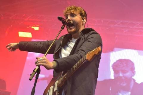 James Andrew Arthur Namika, buergerlich Hanan Hamdi zu Gast bei der ENERGY MUSIC TOUR 2018 in der Kulturbrauerei in Berlin am 01.09.2018