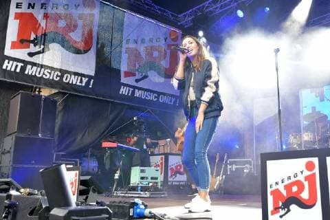 Namika, buergerlich Hanan Hamdi zu Gast bei der ENERGY MUSIC TOUR 2018 in der Kulturbrauerei in Berlin am 01.09.2018