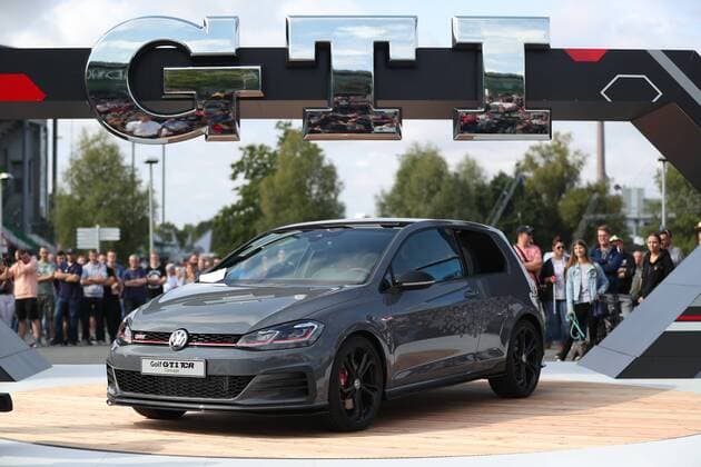 News Themen der Woche KW 35 News Bilder des Tages Wolfsburg Niedersachsen Wolfsburg, 01.09.2018, an der Volkswagen Arena, Deutschlandpremiere des Golf GTI TCR Concept1 auf dem GTI Coming Home Wolfsburg 2018 , HauptbuÌˆhne mit der offiziellen BegruÌˆßung *** Wolfsburg 01.08.2017 at the Volkswagen Arena Germany premiere of the Golf GTI TCR Concept1 on the GTI Coming Home Wolfsburg 2018 Main stage with the official welcome