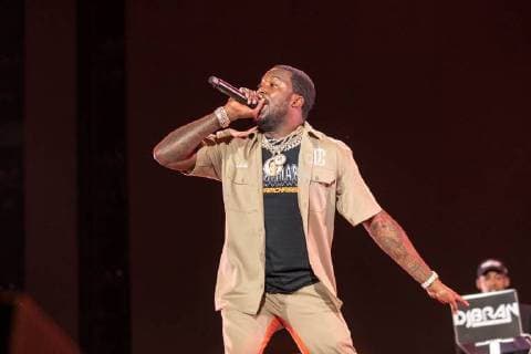 September 1, 2018 - Philadelphia, Pennsylvania, U.S - MEEK MILL (ROBERT RIHMEEK WILLIAMS) during the Made In America Music Festival at Benjamin Franklin Parkway in Philadelphia, Pennsylvania Philadelphia U.S. - ZUMAs135 20180901_zap_s135_020 Copyright: xDanielxDeSloverx