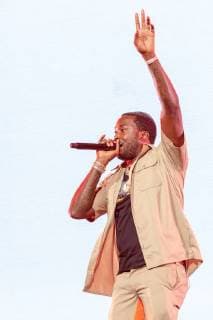 September 1, 2018 - Philadelphia, Pennsylvania, U.S - MEEK MILL (ROBERT RIHMEEK WILLIAMS) during the Made In America Music Festival at Benjamin Franklin Parkway in Philadelphia, Pennsylvania Philadelphia U.S. - ZUMAs135 20180901_zap_s135_018 Copyright: xDanielxDeSloverx