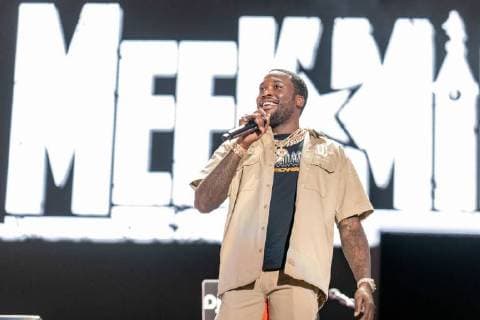 September 1, 2018 - Philadelphia, Pennsylvania, U.S - MEEK MILL (ROBERT RIHMEEK WILLIAMS) during the Made In America Music Festival at Benjamin Franklin Parkway in Philadelphia, Pennsylvania Philadelphia U.S. - ZUMAs135 20180901_zap_s135_007 Copyright: xDanielxDeSloverx