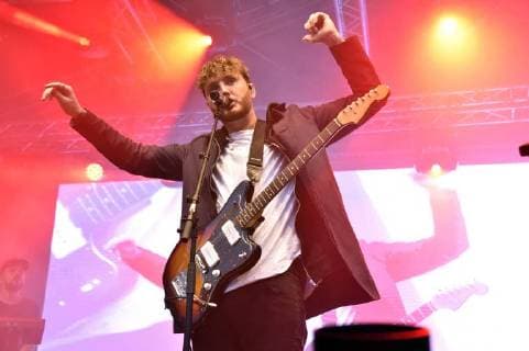 James Arthur live bei der Energy Music Tour 2018 in der Kulturbrauerei. Berlin, 01.09.2018