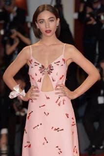 75th Venice Film Festival, Red Carpet Kineo award . Pictured: Matilde De Angelis  Copyright: xAlbertoxTerenghi Veneziax2018x x xVeneziax