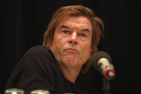 Campino von den Toten Hosen bei der Pressekonferenz zum wirsindmehr-Konzert gegen Rechts in der Stadthalle. Chemnitz, 03.09.2018