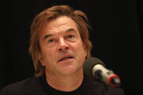 Campino von den Toten Hosen bei der Pressekonferenz zum wirsindmehr-Konzert gegen Rechts in der Stadthalle. Chemnitz, 03.09.2018