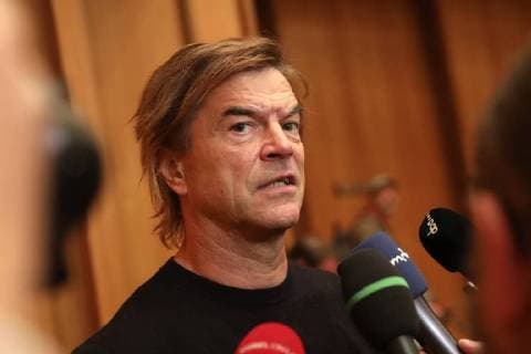 Campino von den Toten Hosen bei der Pressekonferenz zum wirsindmehr-Konzert gegen Rechts in der Stadthalle. Chemnitz, 03.09.2018