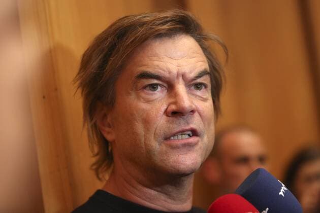 Campino von den Toten Hosen bei der Pressekonferenz zum wirsindmehr-Konzert gegen Rechts in der Stadthalle. Chemnitz, 03.09.2018