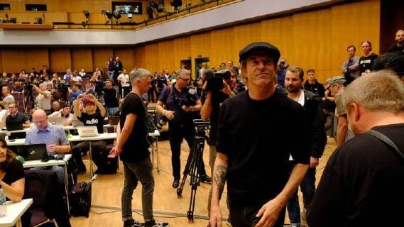 03.09.2018, xkhx Chemnitz Wir sind mehr - Aufstehen gegen rechte Hetze Prohekt Chemnitzer Kultureinrichtungen Open Air Konzert u.a. den Toten Hosen hier Sänger Campino