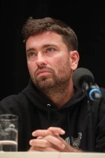 Chemnitz - Wir sind mehr . Rapper Marteria ( Marten Laciny ) anläßlich einer Pressekonferenz zum Konzert gegen Rechtsradikalismus und Fremdenhass Wir sind mehr am 03.09.2018 in Chemnitz. 20180903SFL0008