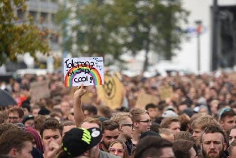 03.09.2018, xkhx Chemnitz Wir sind mehr - Aufstehen gegen rechte Hetze Prohekt Chemnitzer Kultureinrichtungen Open Air Konzert mit 65.000 Zuschauern - Impressionen