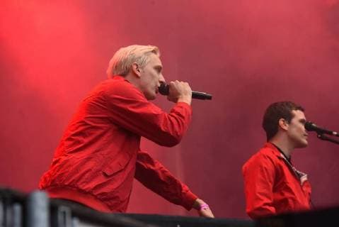 03.09.2018, xkhx Chemnitz Wir sind mehr - Aufstehen gegen rechte Hetze Prohekt Chemnitzer Kultureinrichtungen Open Air Konzert mit Felix Brummer, Sänger der Band Kraftklub
