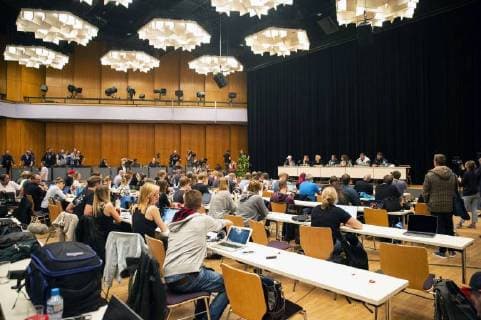 News Bilder des Tages Pressekonferenz zum wirsindmehr-Konzert gegen Rechts in der Stadthalle. Chemnitz, 03.09.2018