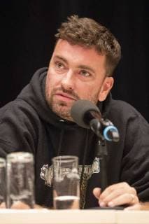 Marteria bei der Pressekonferenz zum wirsindmehr-Konzert gegen Rechts in der Stadthalle. Chemnitz, 03.09.2018