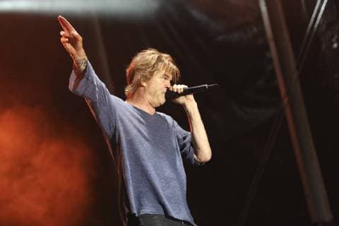 Die Toten Hosen live beim wirsindmehr-Konzert gegen Rechts vor der Johanniskirche. Chemnitz, 03.09.2018