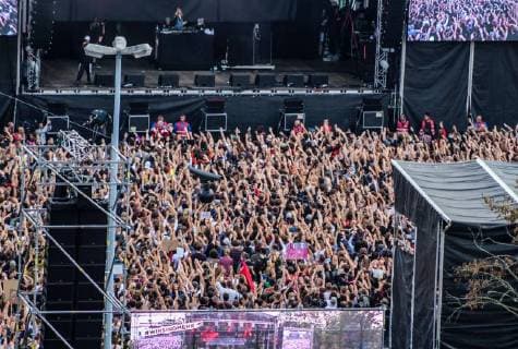 Im Bild: Das Konzert Wir sind mehr von in Chemnitz am 03.09.2018 Chemnitz - Gegen rechte Gewalt: Wir sind mehr -Konzert