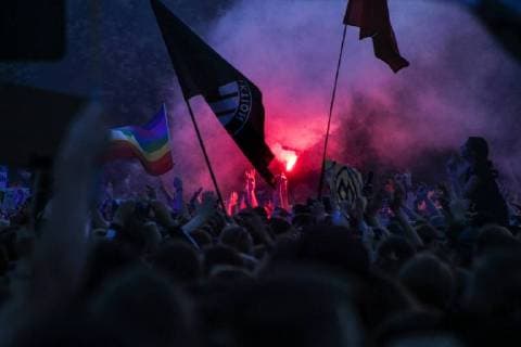 Im Bild: Das Konzert Wir sind mehr von in Chemnitz am 03.09.2018 Chemnitz - Gegen rechte Gewalt: Wir sind mehr -Konzert