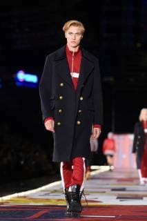 American model and actor Lucky Blue Smith displays a new creation during the Tommy Hilfiger s TommyNow Icons Fall Winter 2018 fashion show 2018 in Shanghai, China, 4 September 2018. Hailey Baldwin spotlighted at Tommy Hilfiger s TommyNow Icons Fall Winter 2018 fashion show in Shanghai  pbu861867_20