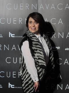 Mexican actress Dulce Domínguez poses upon her arrival on the red carpet of the film Cuernavaca in Mexico City, Mexico, on 4 September 2018. What I wanted is to leave a little hope the director Alejandro Andrade Pease said on the red carpet that preceded the presentation of the film that will be formally released in Mexico next Friday 7 September. Film Cuernavaca have a message of hope, according director !ACHTUNG: NUR REDAKTIONELLE NUTZUNG!  Copyright: xMarioxGuzmánx MEX10 20180905-636717236403944229